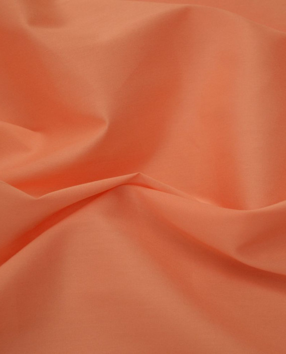 Ткань Хлопок Рубашечный 1573 цвет оранжевый картинка 2