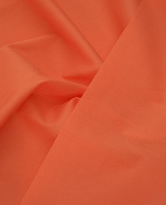 Ткань Хлопок Рубашечный 1574 цвет оранжевый картинка 2
