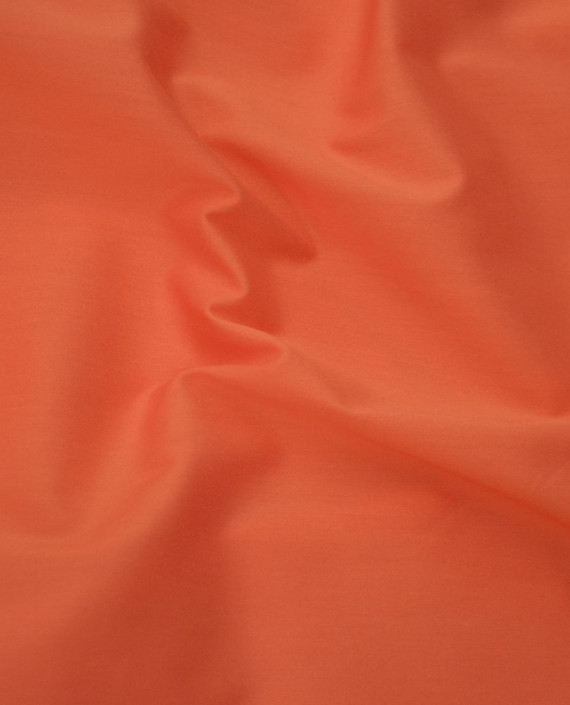 Ткань Хлопок Рубашечный 1574 цвет оранжевый картинка 1