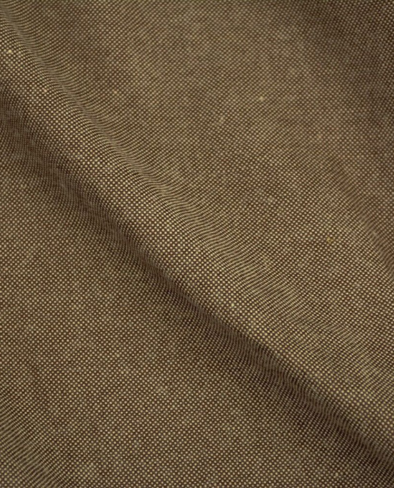 Ткань Хлопок Костюмный 1583 цвет коричневый картинка 2