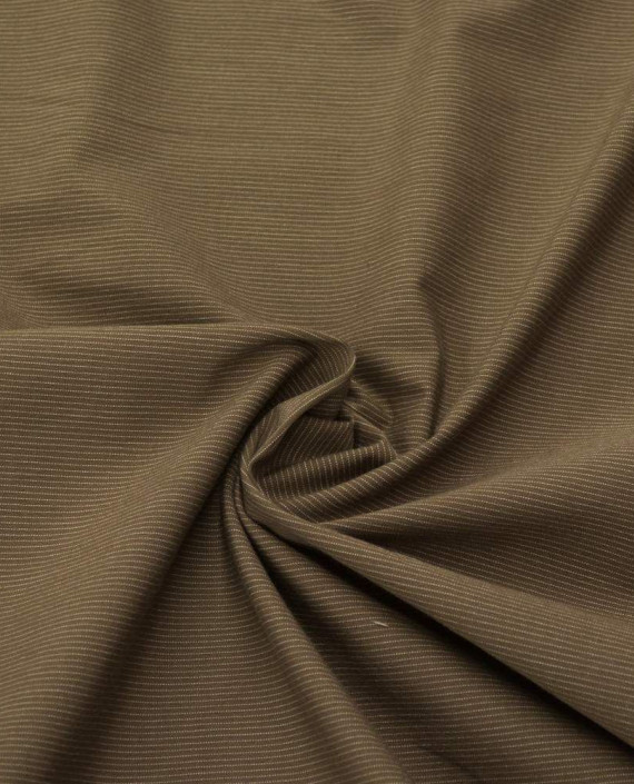 Ткань Хлопок Рубашечный 1620 цвет коричневый картинка