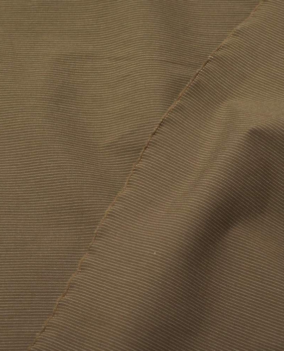 Ткань Хлопок Рубашечный 1620 цвет коричневый картинка 1