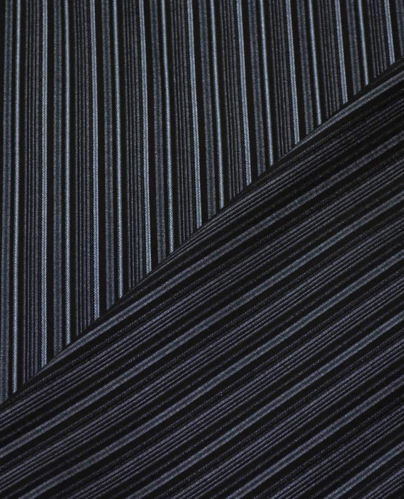 Ткань Хлопок Рубашечный 1621 цвет серый в полоску картинка 1