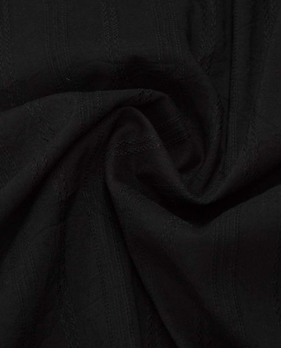 Ткань Хлопок Рубашечный 1642 цвет черный картинка