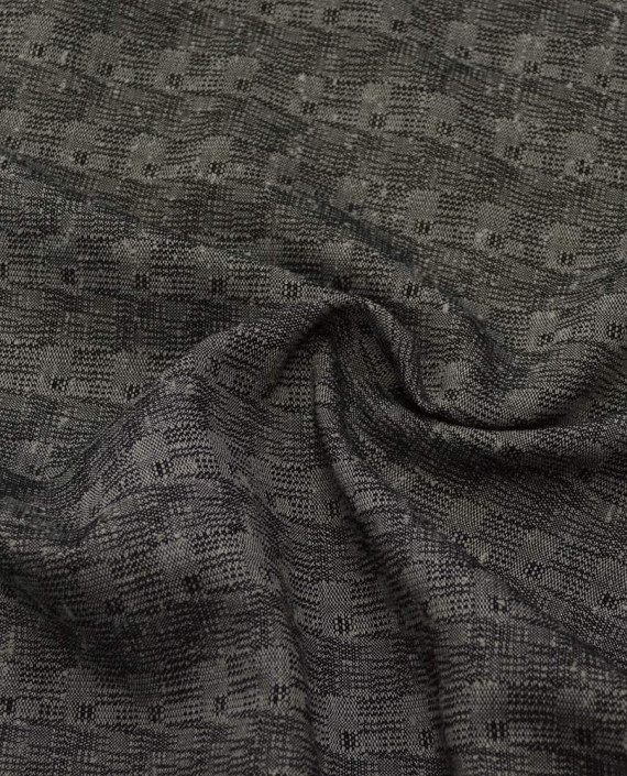 Ткань Хлопок Костюмный 1690 цвет серый абстрактный картинка