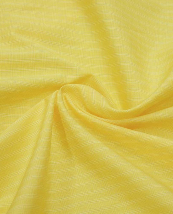 Ткань Хлопок Рубашечный 1703 цвет желтый картинка