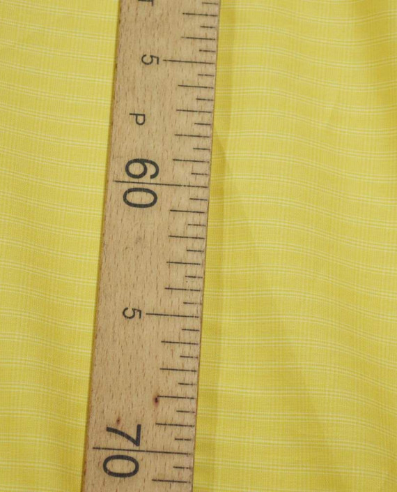 Ткань Хлопок Рубашечный 1703 цвет желтый картинка 1