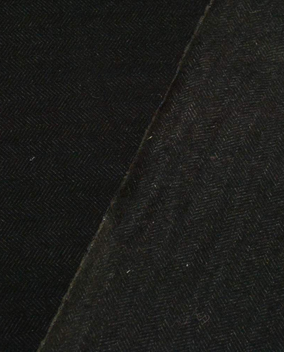 Ткань Хлопок Костюмный 1715 цвет черный картинка 1