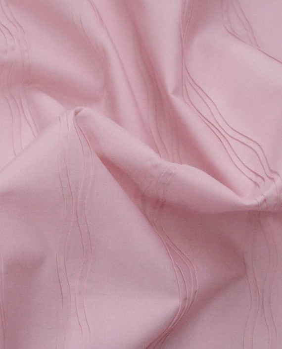 Ткань Хлопок Рубашечный 1720 цвет розовый картинка