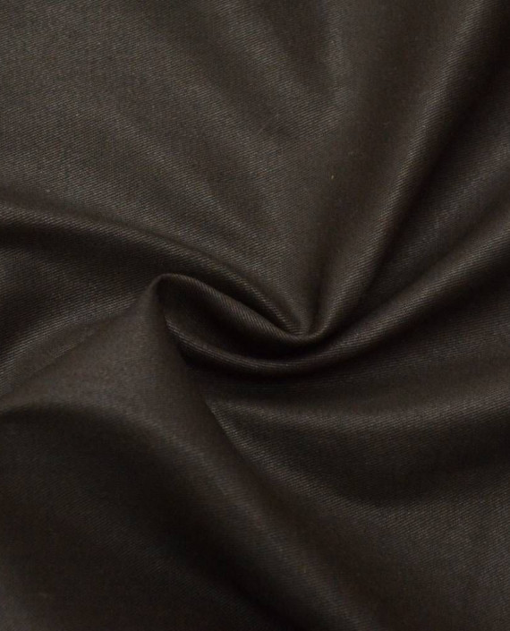 Ткань Хлопок Костюмный 1724 цвет коричневый картинка