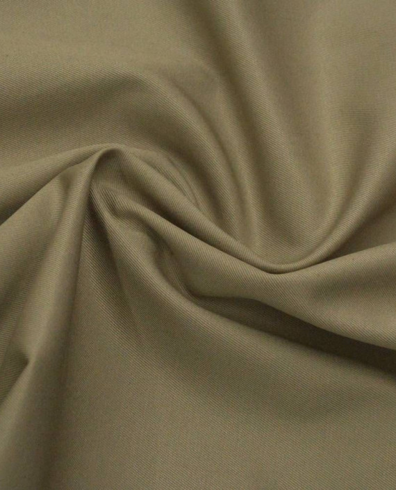 Ткань Хлопок Костюмный 1730 цвет коричневый картинка