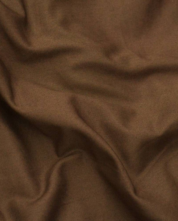 Ткань Хлопок Костюмный 1731 цвет коричневый картинка 1