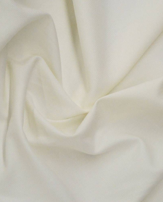 Ткань Хлопок Костюмный 1732 цвет белый картинка 1
