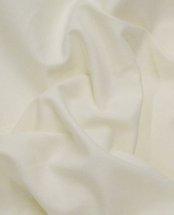 Ткань Хлопок Костюмный 1733 цвет белый картинка 2