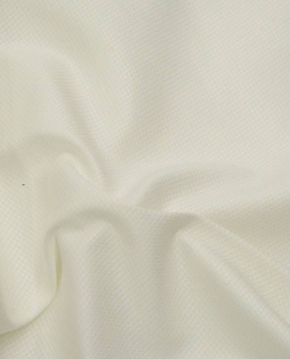 Ткань Хлопок Костюмный 1746 цвет белый картинка 1