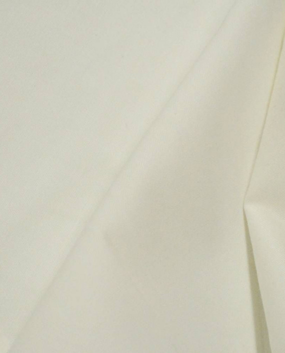 Ткань Хлопок Костюмный 1750 цвет белый картинка 1