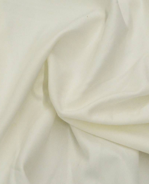 Ткань Хлопок Костюмный 1750 цвет белый картинка 2