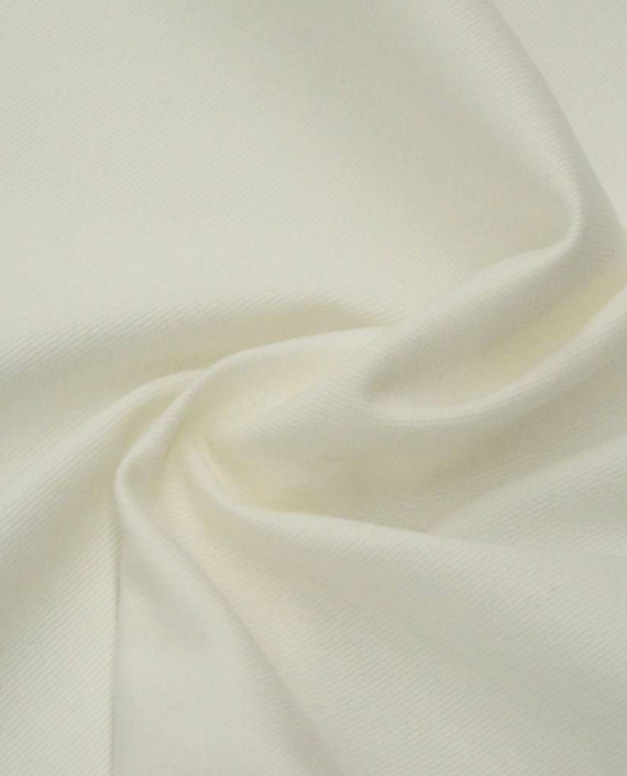 Ткань Хлопок Костюмный 1756 цвет белый картинка