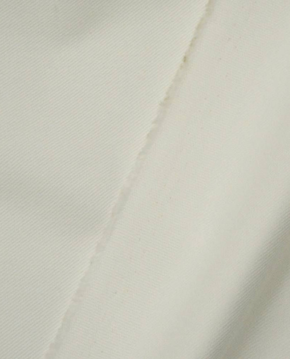 Ткань Хлопок Костюмный 1756 цвет белый картинка 2