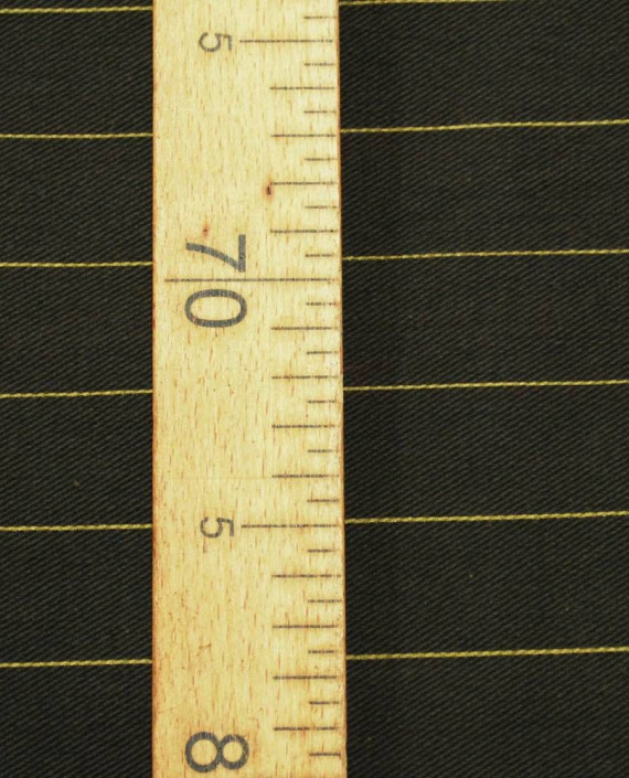 Ткань Хлопок Костюмный 1775 цвет серый в полоску картинка 2