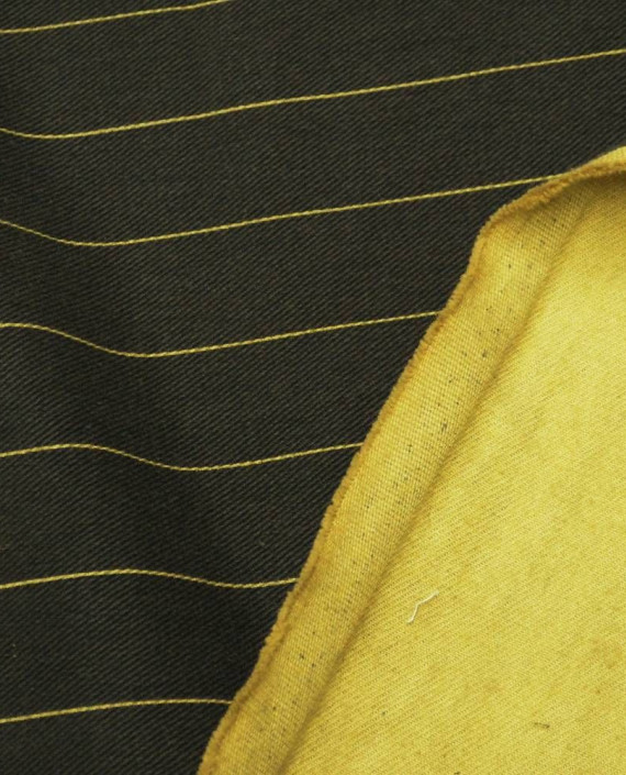 Ткань Хлопок Костюмный 1775 цвет серый в полоску картинка 1