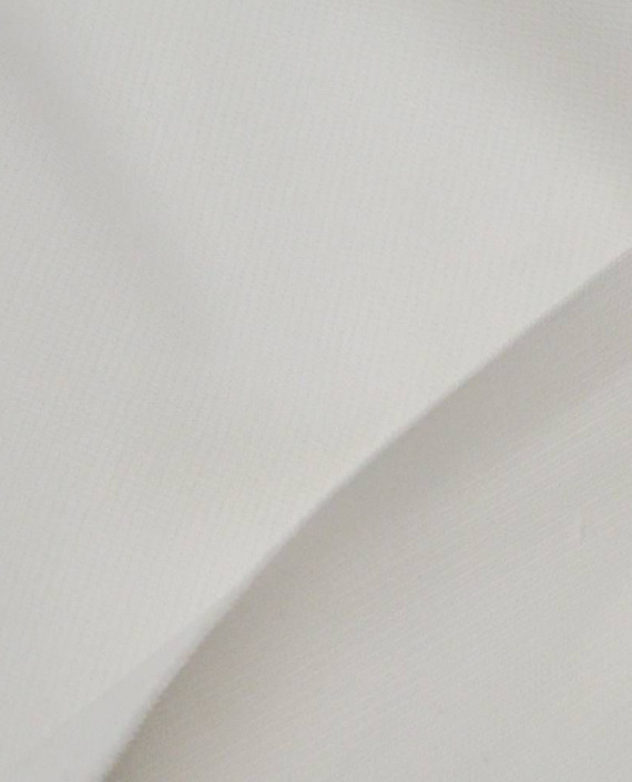 Ткань Хлопок Костюмный 1782 цвет белый картинка 2