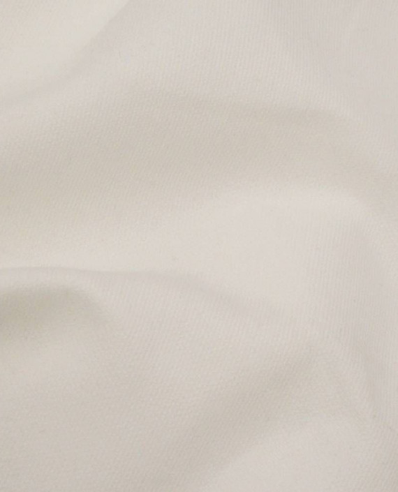 Ткань Хлопок Костюмный 1785 цвет белый картинка 1
