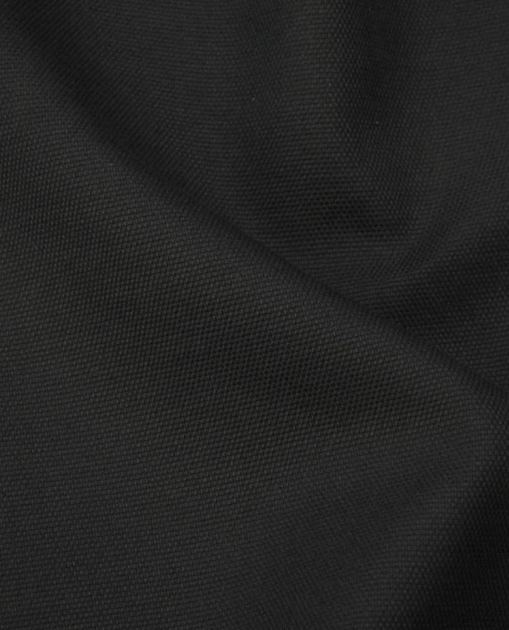 Ткань Хлопок Костюмный 1792 цвет черный картинка 1