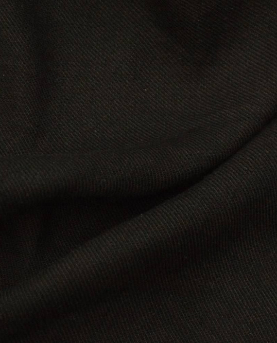 Ткань Хлопок Костюмный 1814 цвет черный картинка