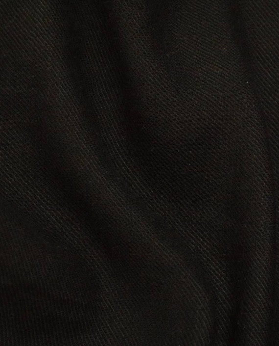 Ткань Хлопок Костюмный 1814 цвет черный картинка 2