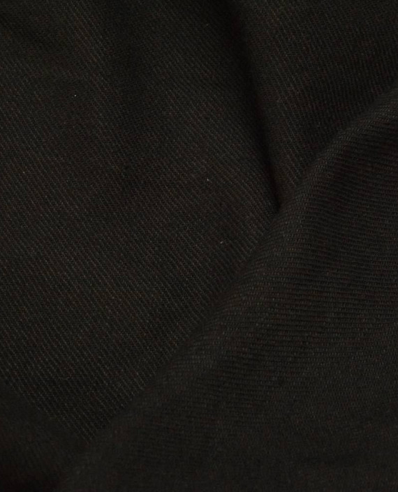 Ткань Хлопок Костюмный 1814 цвет черный картинка 1