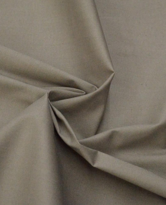 Ткань Хлопок Рубашечный 1837 цвет коричневый картинка