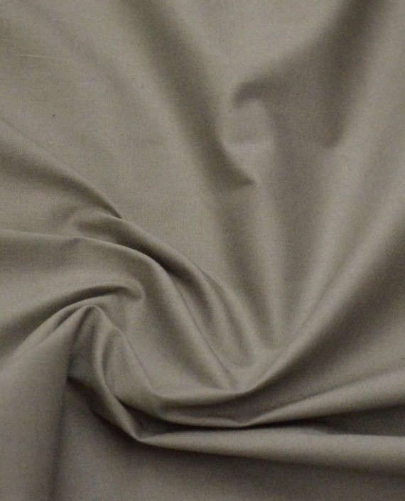 Ткань Хлопок Рубашечный 1837 цвет коричневый картинка 1