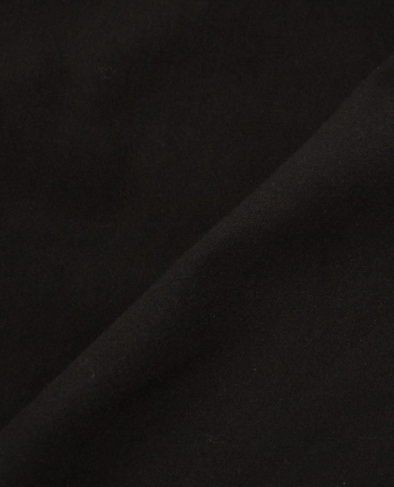 Ткань Хлопок Костюмный 1840 цвет черный картинка 2