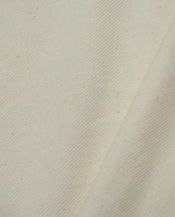 Ткань Хлопок Костюмный 1850 цвет белый картинка 2