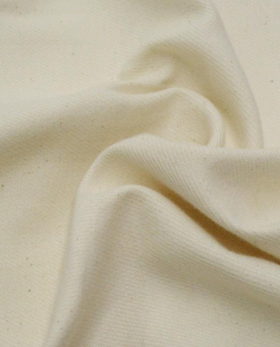 Ткань Хлопок Костюмный 1850 цвет белый картинка 1
