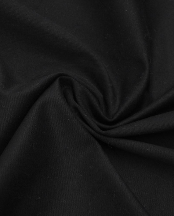 Ткань Хлопок Костюмный 1853 цвет черный картинка