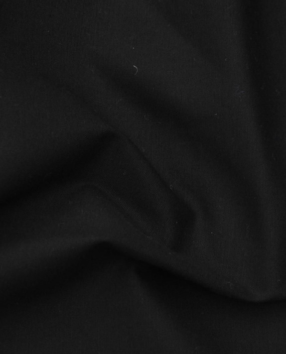 Ткань Хлопок Костюмный 1853 цвет черный картинка 2