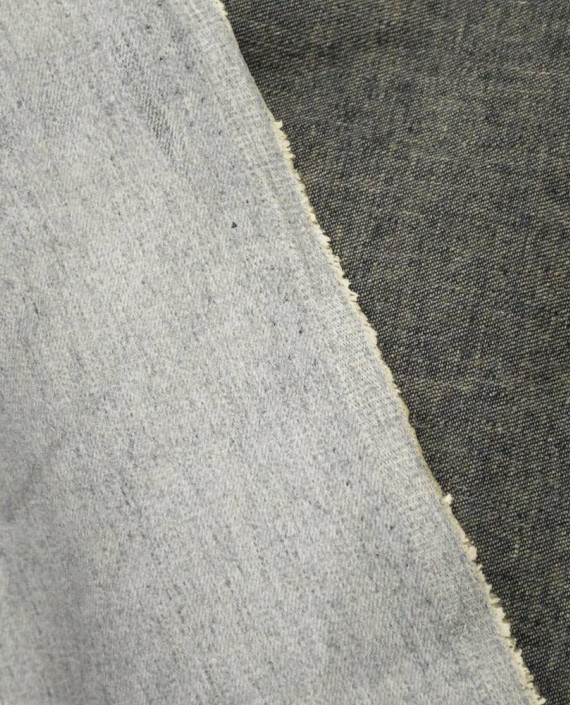 Ткань Хлопок с пропиткой 1858 цвет серый меланж картинка 2