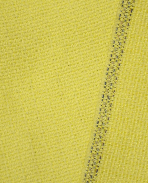 Ткань Хлопок Костюмный "Яркий лимон" 1880 цвет желтый картинка 2