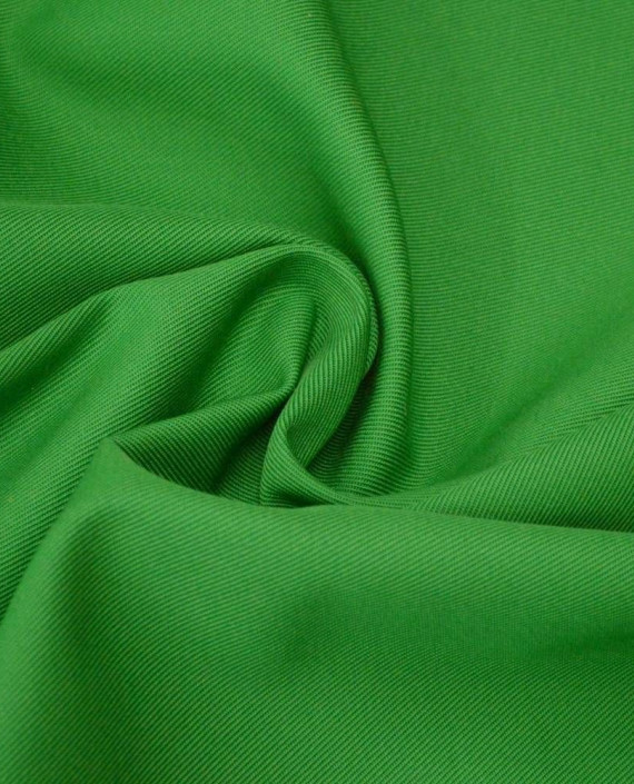 Ткань Хлопок Костюмный 1885 цвет зеленый картинка