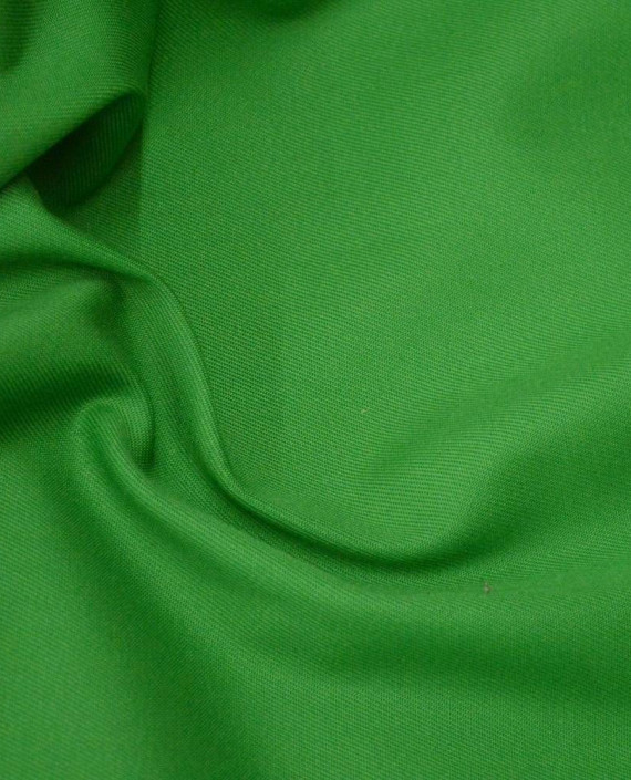 Ткань Хлопок Костюмный 1885 цвет зеленый картинка 1