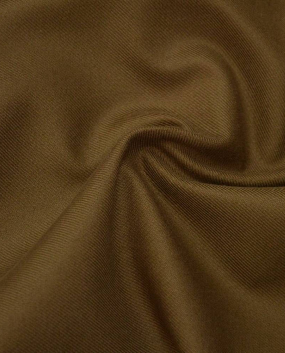 Ткань Хлопок Костюмный 1892 цвет коричневый картинка 1