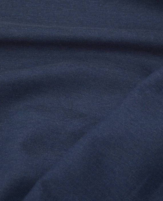 Ткань Хлопок Костюмный 1894 цвет синий картинка 1