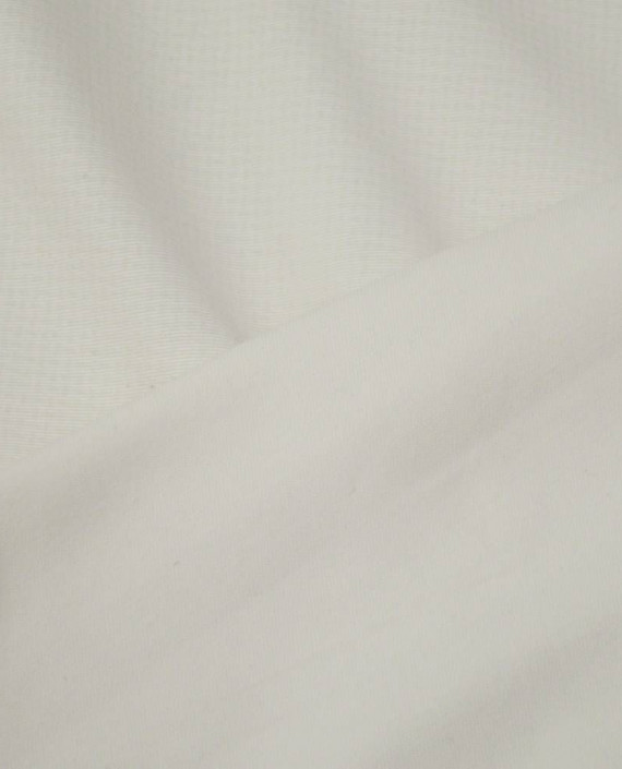 Ткань Хлопок Костюмный 1902 цвет белый картинка 1