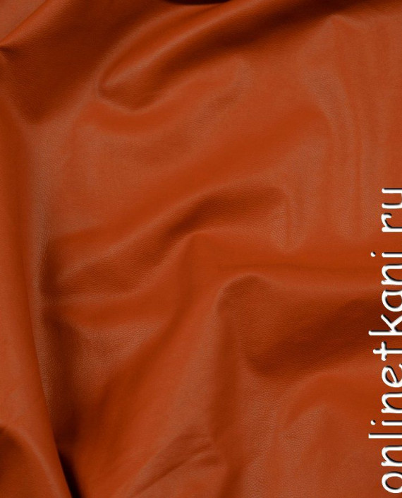 Искусственная кожа 181 цвет оранжевый картинка