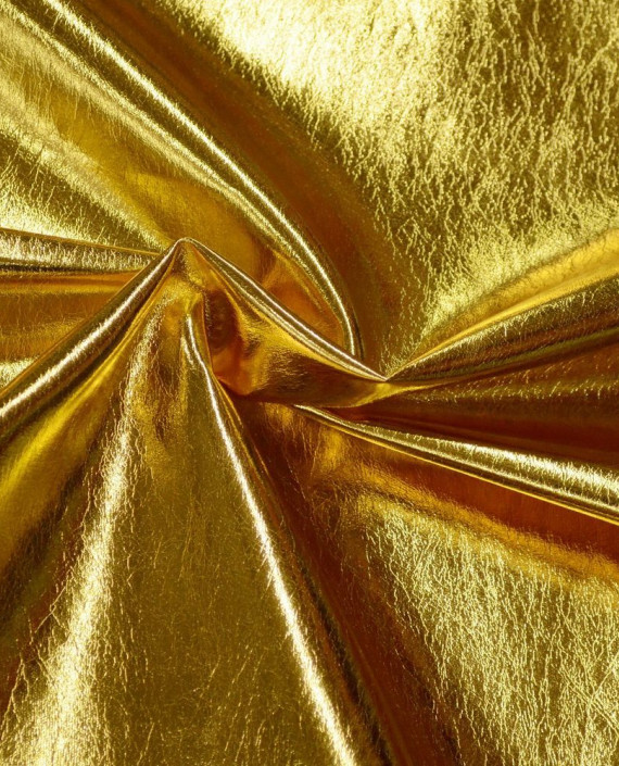 Ткань Искусственная Кожа 303 цвет золотой картинка