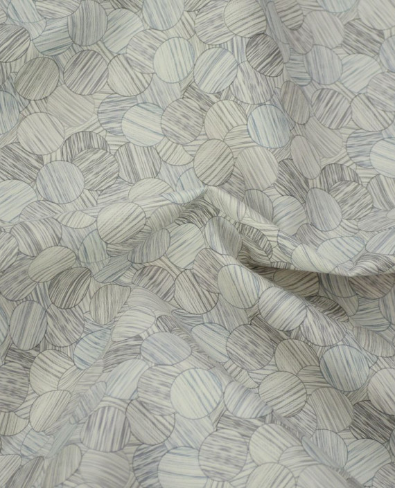 Ткань Искусственная Кожа 318 цвет серый абстрактный картинка