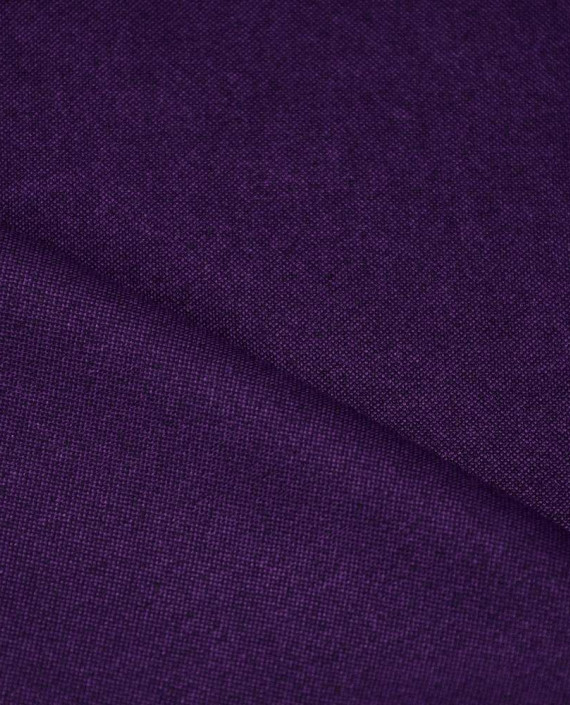 Последний отрез-1.7м Ткань Замша Искусственная 1352 цвет фиолетовый картинка 2