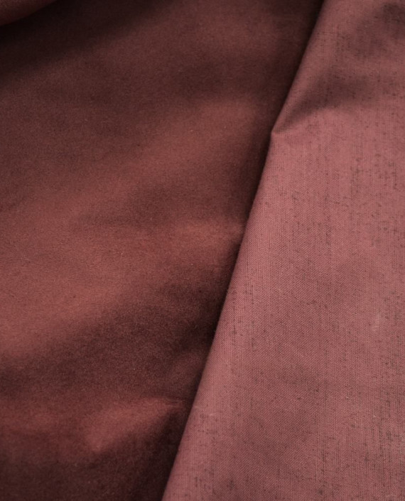 Ткань Искусственная Кожа Замша 354 цвет бордовый картинка